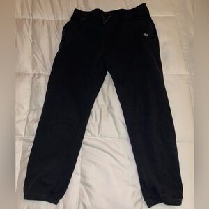 Abercrombie Kids 17-18 Black Joggers Adult Medium